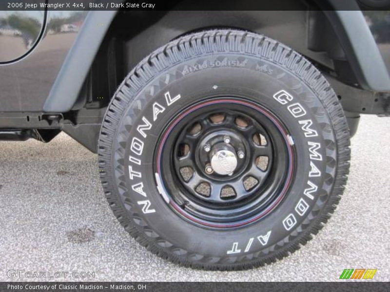 Black / Dark Slate Gray 2006 Jeep Wrangler X 4x4