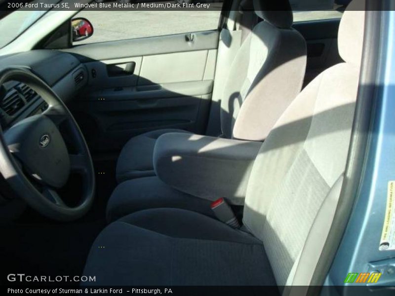 Windveil Blue Metallic / Medium/Dark Flint Grey 2006 Ford Taurus SE