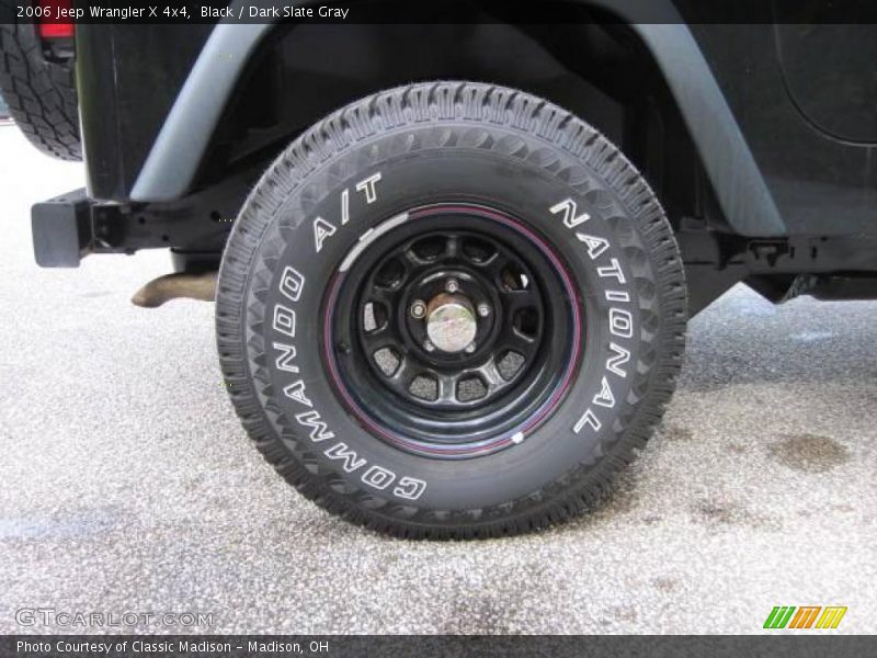 Black / Dark Slate Gray 2006 Jeep Wrangler X 4x4