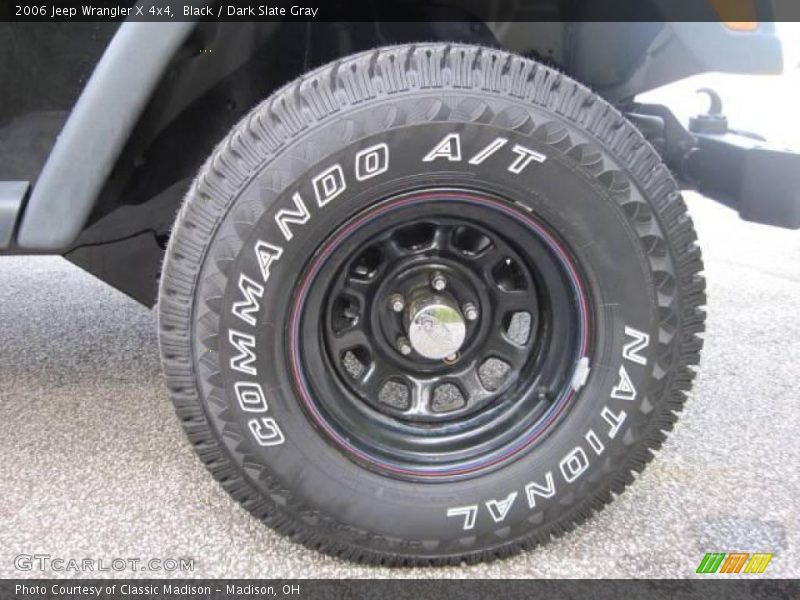 Black / Dark Slate Gray 2006 Jeep Wrangler X 4x4