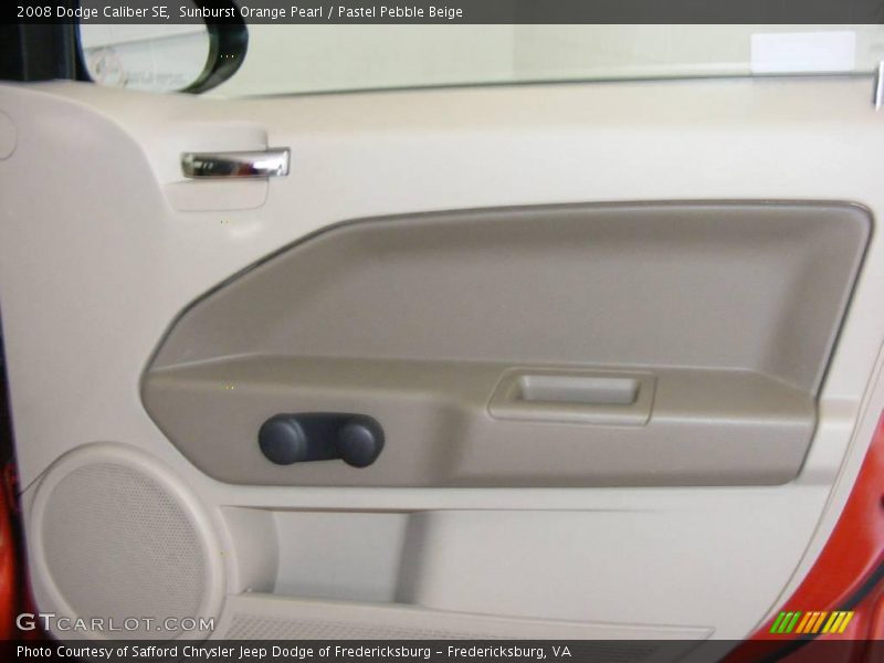 Sunburst Orange Pearl / Pastel Pebble Beige 2008 Dodge Caliber SE