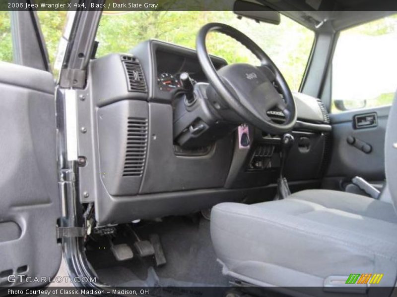 Black / Dark Slate Gray 2006 Jeep Wrangler X 4x4