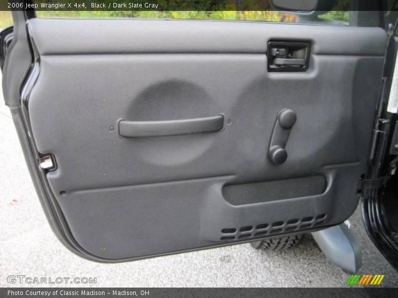 Black / Dark Slate Gray 2006 Jeep Wrangler X 4x4