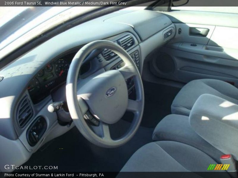 Windveil Blue Metallic / Medium/Dark Flint Grey 2006 Ford Taurus SE