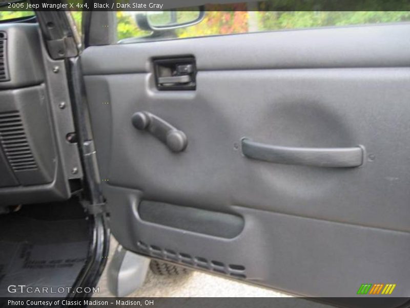 Black / Dark Slate Gray 2006 Jeep Wrangler X 4x4