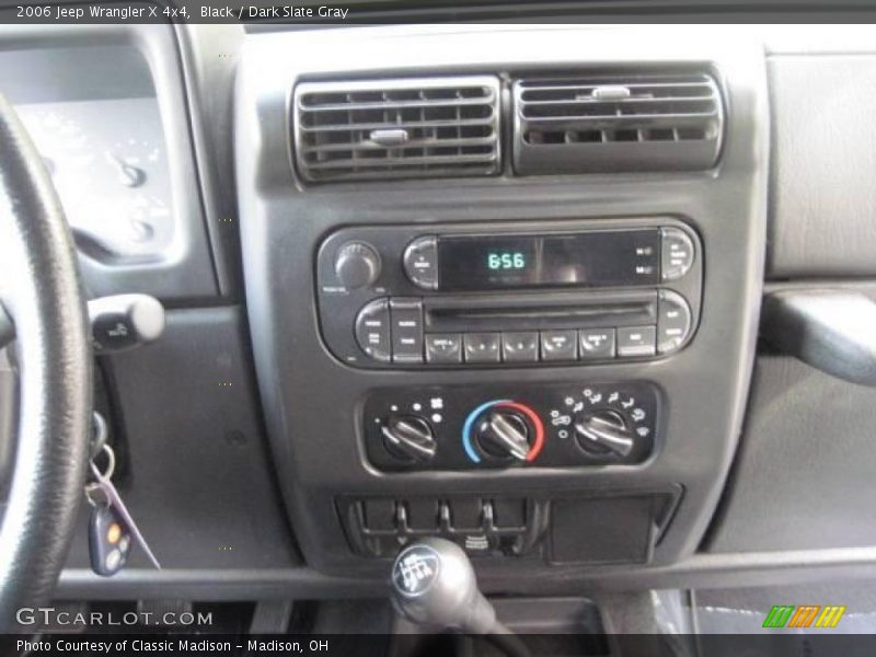 Black / Dark Slate Gray 2006 Jeep Wrangler X 4x4