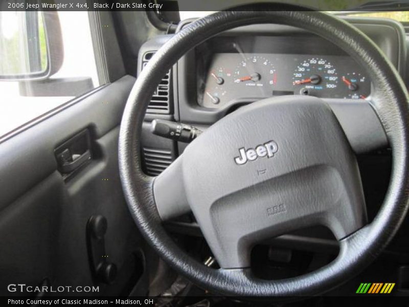 Black / Dark Slate Gray 2006 Jeep Wrangler X 4x4
