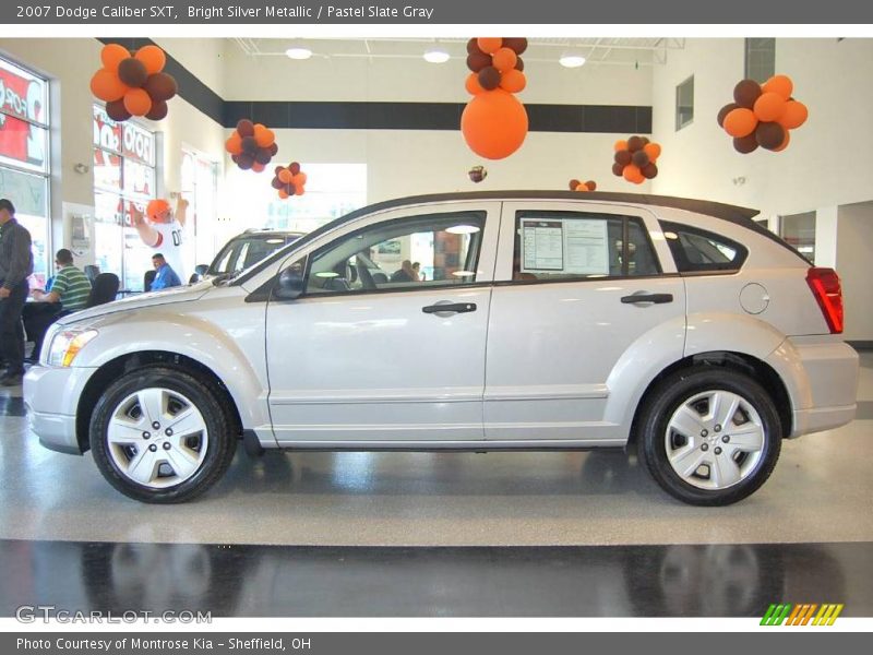 Bright Silver Metallic / Pastel Slate Gray 2007 Dodge Caliber SXT