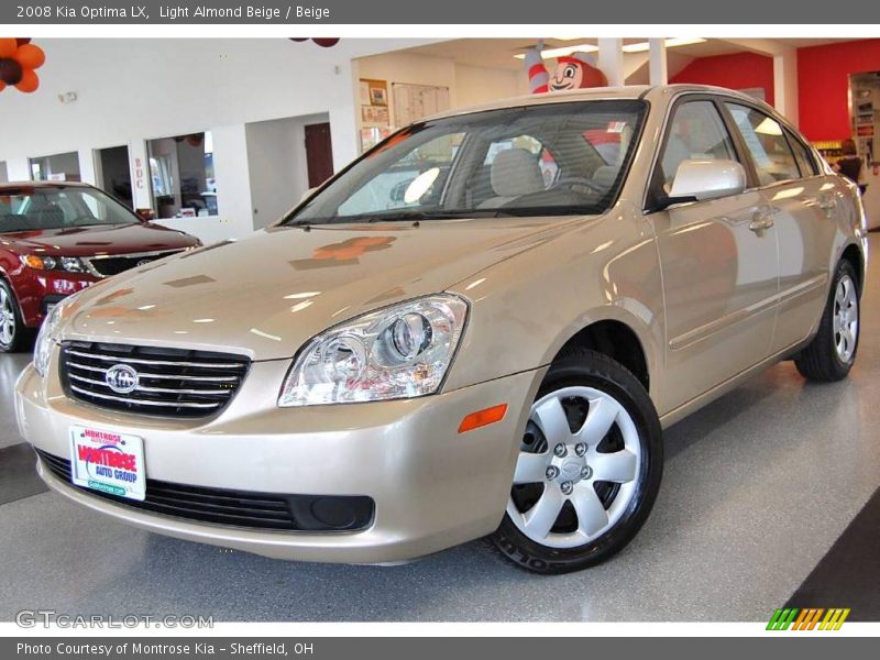 Light Almond Beige / Beige 2008 Kia Optima LX