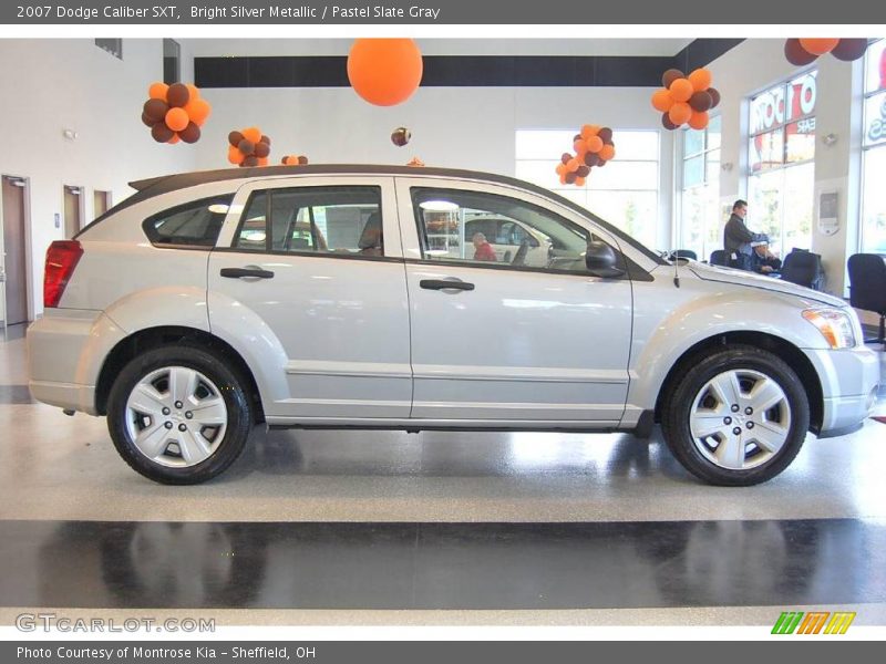 Bright Silver Metallic / Pastel Slate Gray 2007 Dodge Caliber SXT