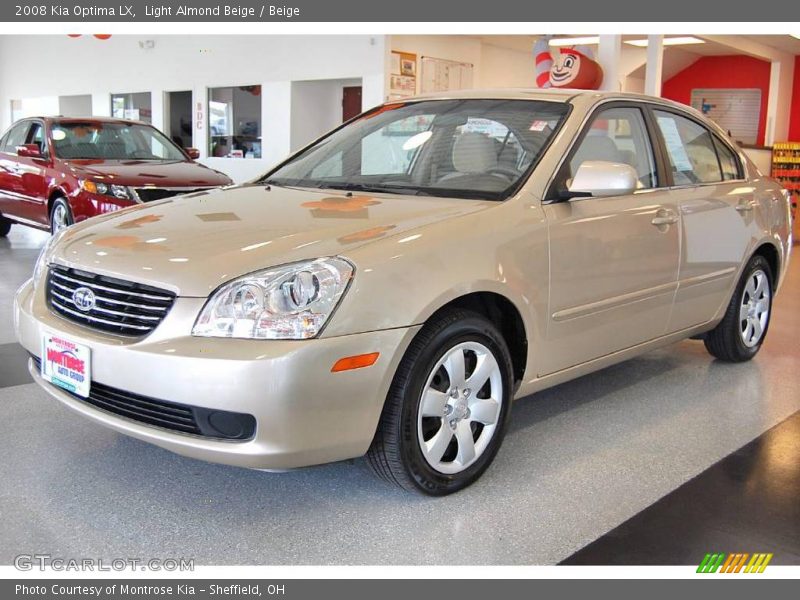 Light Almond Beige / Beige 2008 Kia Optima LX