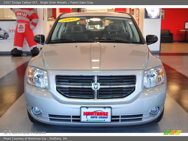 Bright Silver Metallic / Pastel Slate Gray 2007 Dodge Caliber SXT