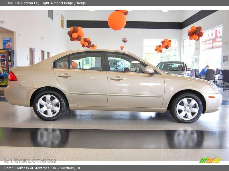 Light Almond Beige / Beige 2008 Kia Optima LX
