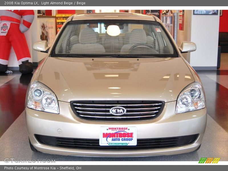 Light Almond Beige / Beige 2008 Kia Optima LX