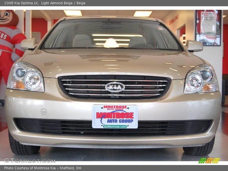 Light Almond Beige / Beige 2008 Kia Optima LX