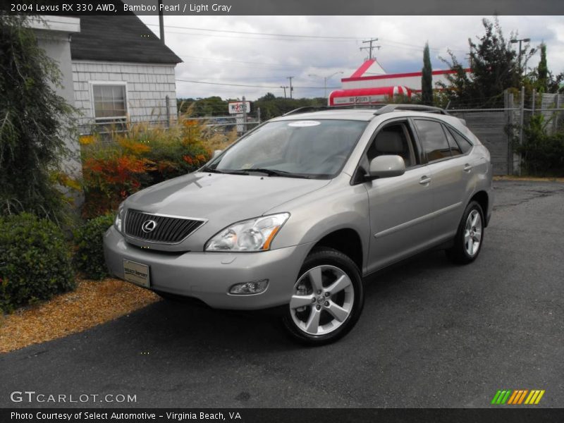 Bamboo Pearl / Light Gray 2004 Lexus RX 330 AWD