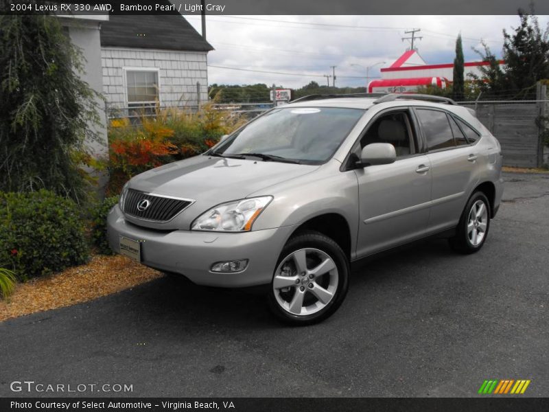 Bamboo Pearl / Light Gray 2004 Lexus RX 330 AWD