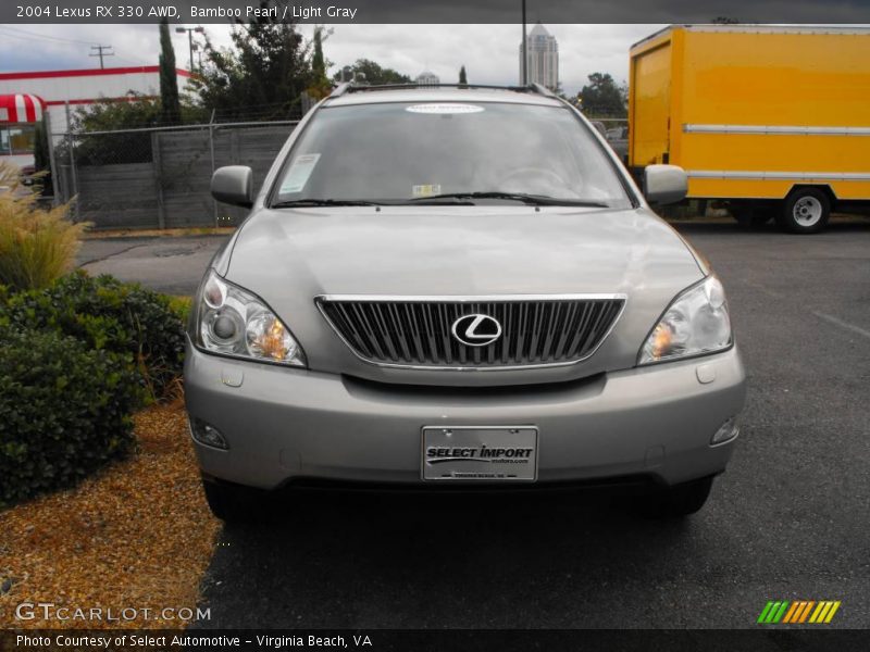 Bamboo Pearl / Light Gray 2004 Lexus RX 330 AWD