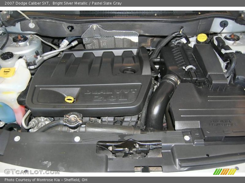 Bright Silver Metallic / Pastel Slate Gray 2007 Dodge Caliber SXT