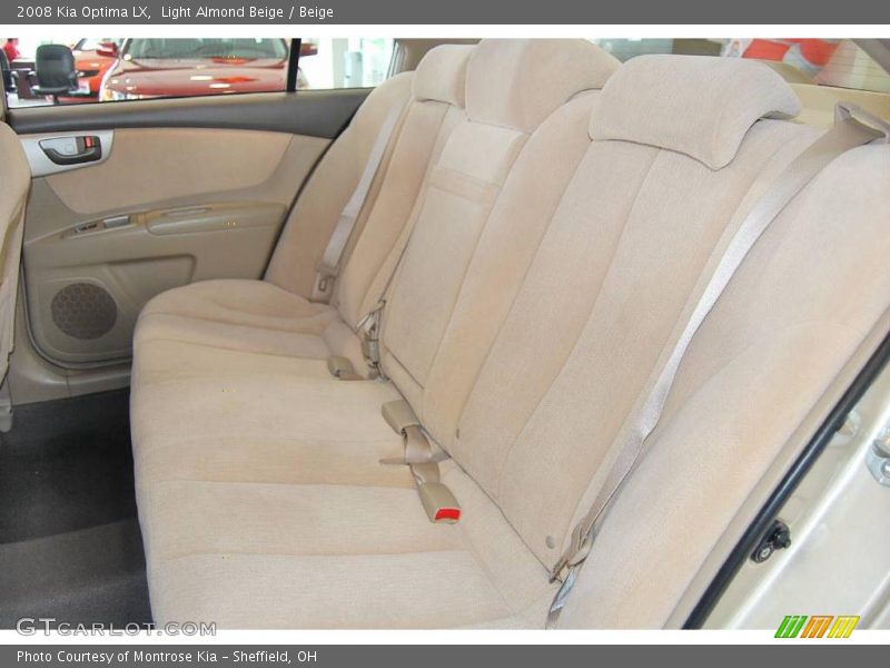 Light Almond Beige / Beige 2008 Kia Optima LX