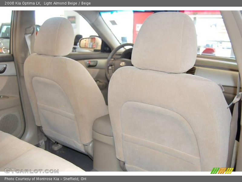 Light Almond Beige / Beige 2008 Kia Optima LX