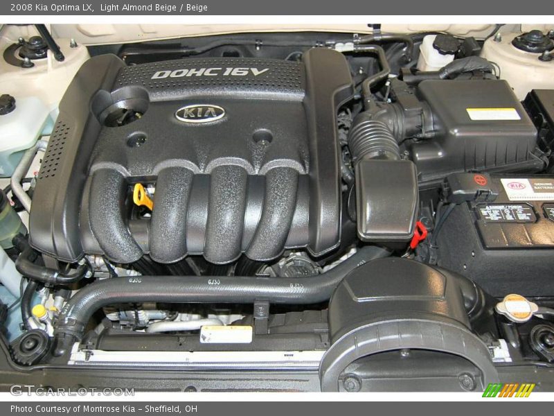 Light Almond Beige / Beige 2008 Kia Optima LX