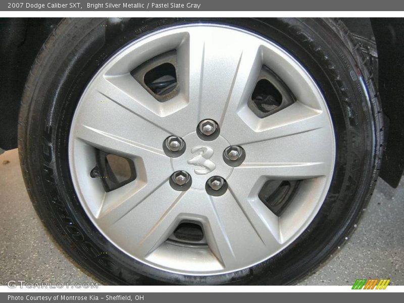 Bright Silver Metallic / Pastel Slate Gray 2007 Dodge Caliber SXT