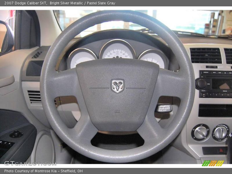 Bright Silver Metallic / Pastel Slate Gray 2007 Dodge Caliber SXT