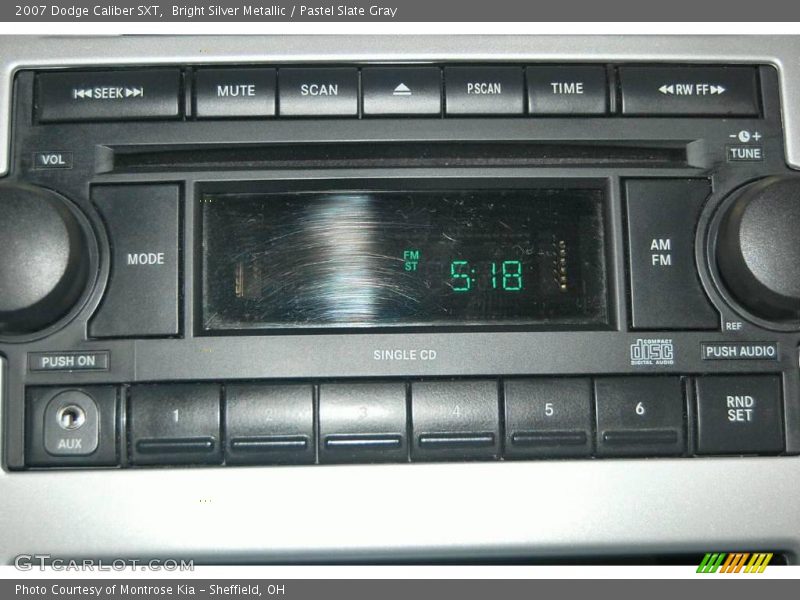 Bright Silver Metallic / Pastel Slate Gray 2007 Dodge Caliber SXT