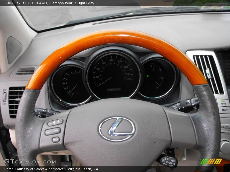 Bamboo Pearl / Light Gray 2004 Lexus RX 330 AWD
