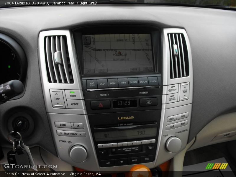 Bamboo Pearl / Light Gray 2004 Lexus RX 330 AWD