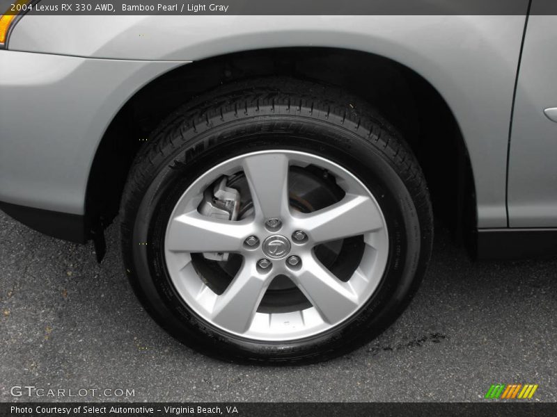 Bamboo Pearl / Light Gray 2004 Lexus RX 330 AWD