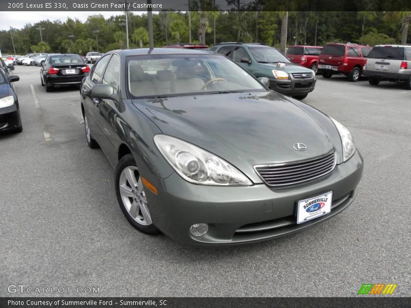 Oasis Green Pearl / Cashmere 2005 Lexus ES 330