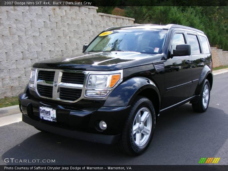 Black / Dark Slate Gray 2007 Dodge Nitro SXT 4x4