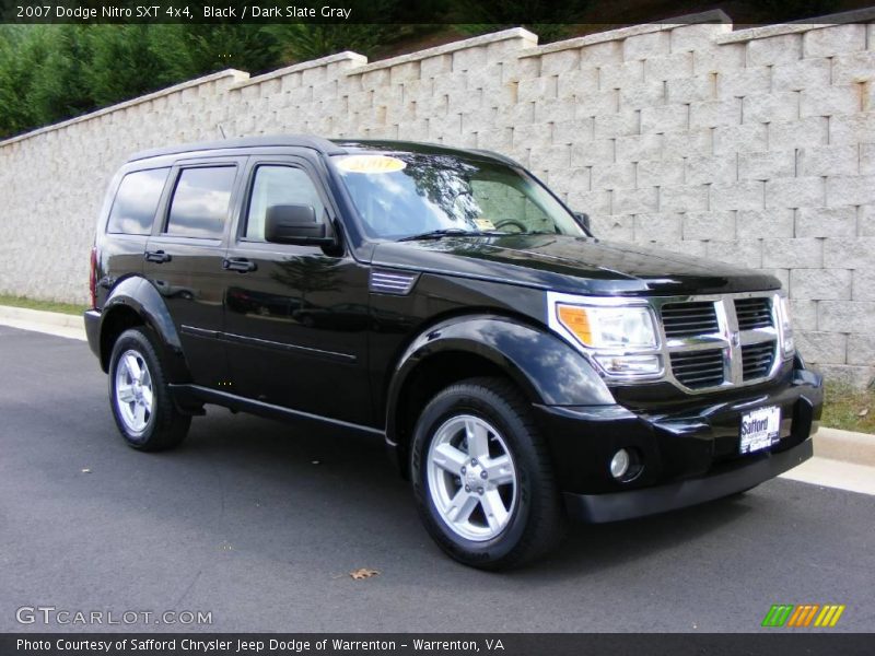 Black / Dark Slate Gray 2007 Dodge Nitro SXT 4x4