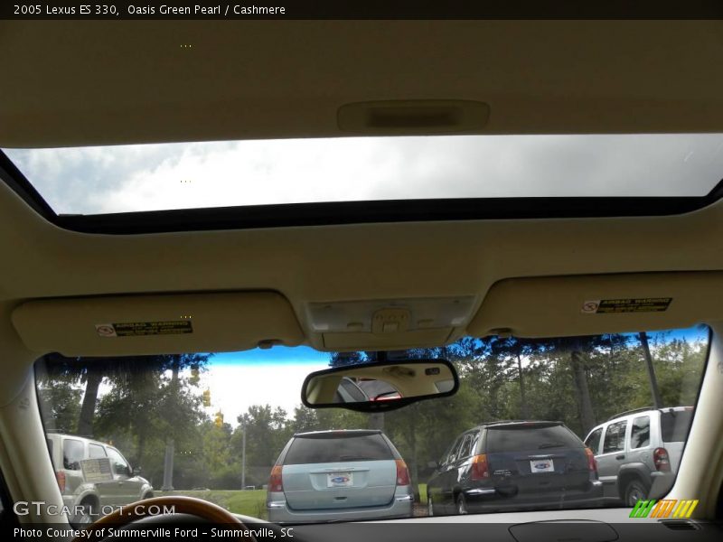 Oasis Green Pearl / Cashmere 2005 Lexus ES 330