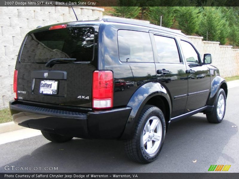Black / Dark Slate Gray 2007 Dodge Nitro SXT 4x4