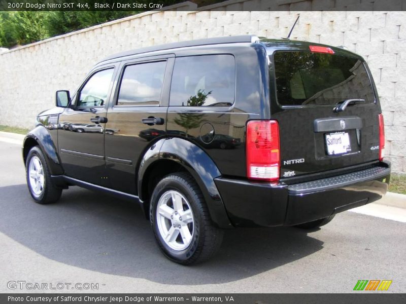 Black / Dark Slate Gray 2007 Dodge Nitro SXT 4x4