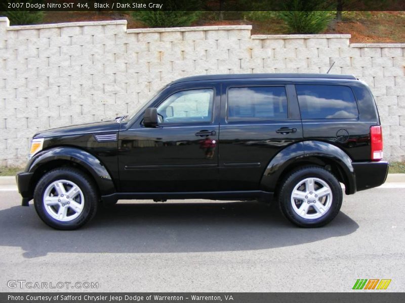 Black / Dark Slate Gray 2007 Dodge Nitro SXT 4x4