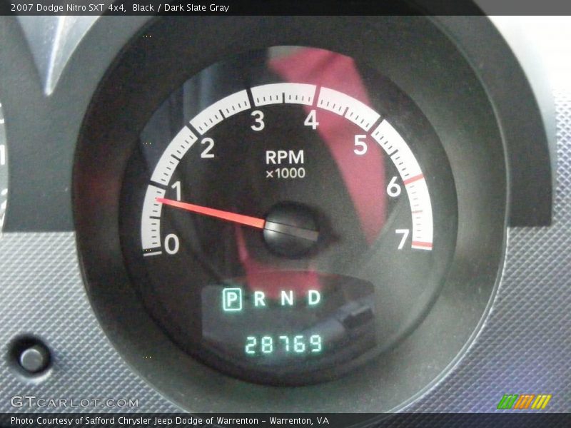 Black / Dark Slate Gray 2007 Dodge Nitro SXT 4x4