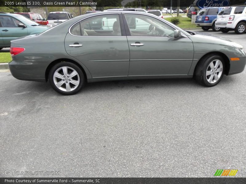 Oasis Green Pearl / Cashmere 2005 Lexus ES 330