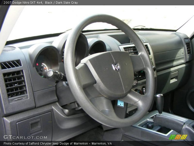 Black / Dark Slate Gray 2007 Dodge Nitro SXT 4x4