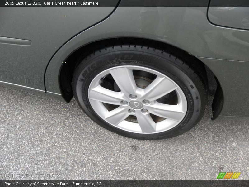 Oasis Green Pearl / Cashmere 2005 Lexus ES 330