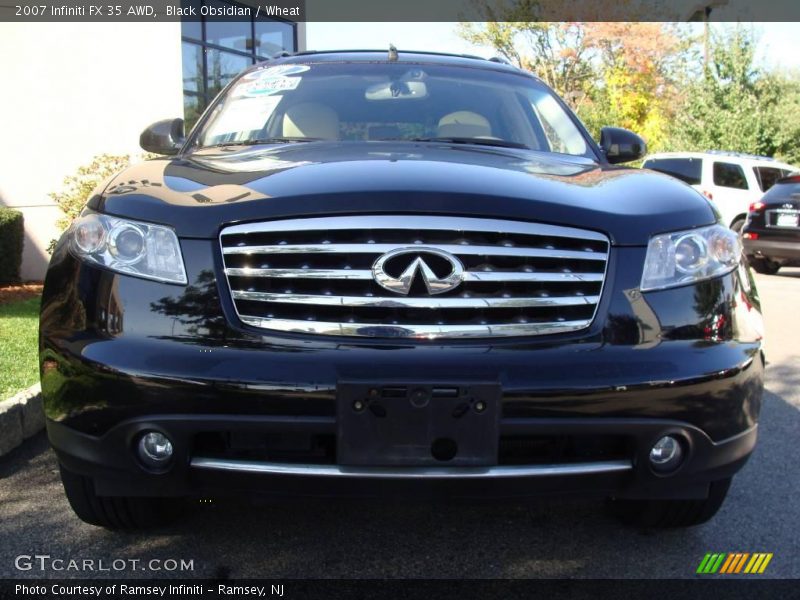 Black Obsidian / Wheat 2007 Infiniti FX 35 AWD