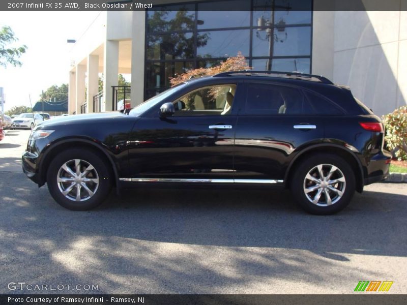 Black Obsidian / Wheat 2007 Infiniti FX 35 AWD