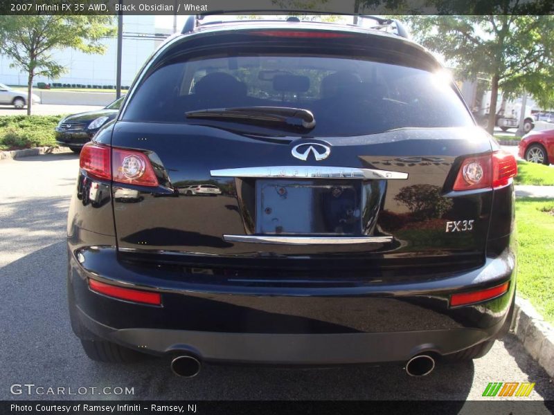 Black Obsidian / Wheat 2007 Infiniti FX 35 AWD