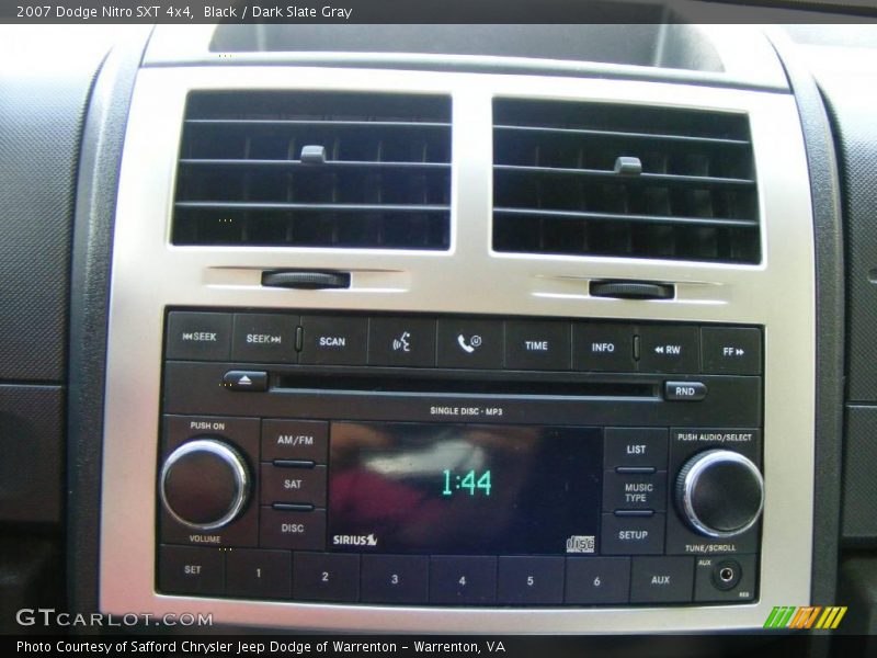 Black / Dark Slate Gray 2007 Dodge Nitro SXT 4x4