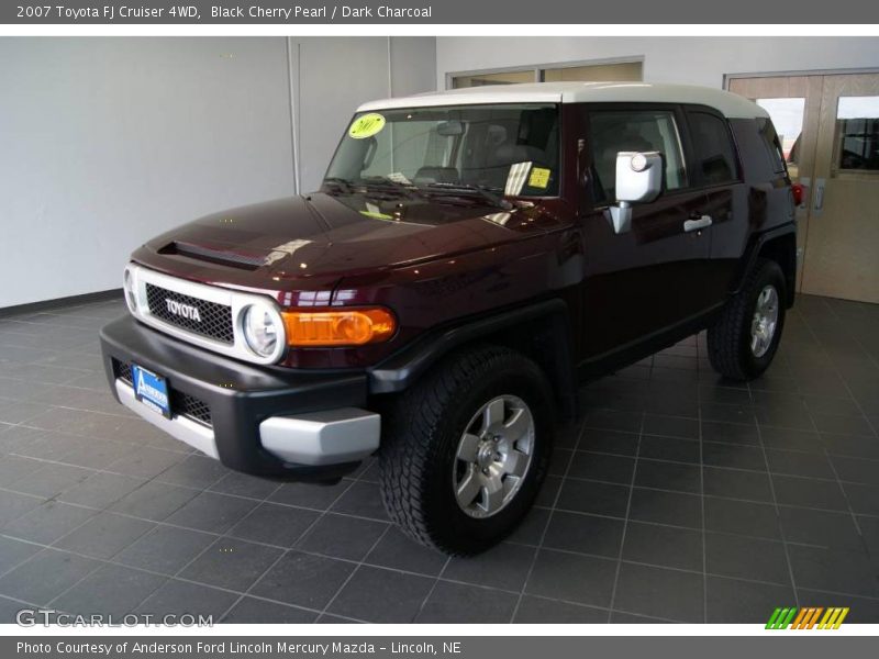Black Cherry Pearl / Dark Charcoal 2007 Toyota FJ Cruiser 4WD