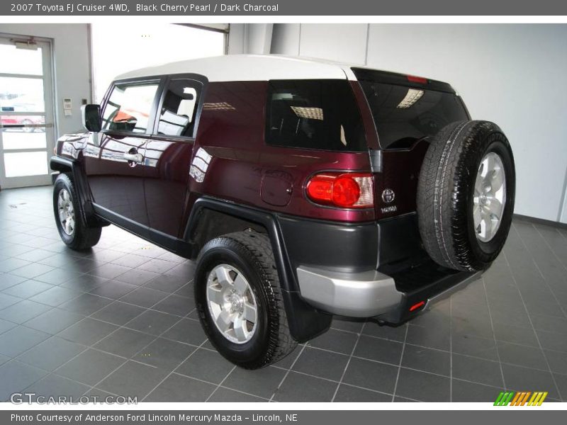 Black Cherry Pearl / Dark Charcoal 2007 Toyota FJ Cruiser 4WD