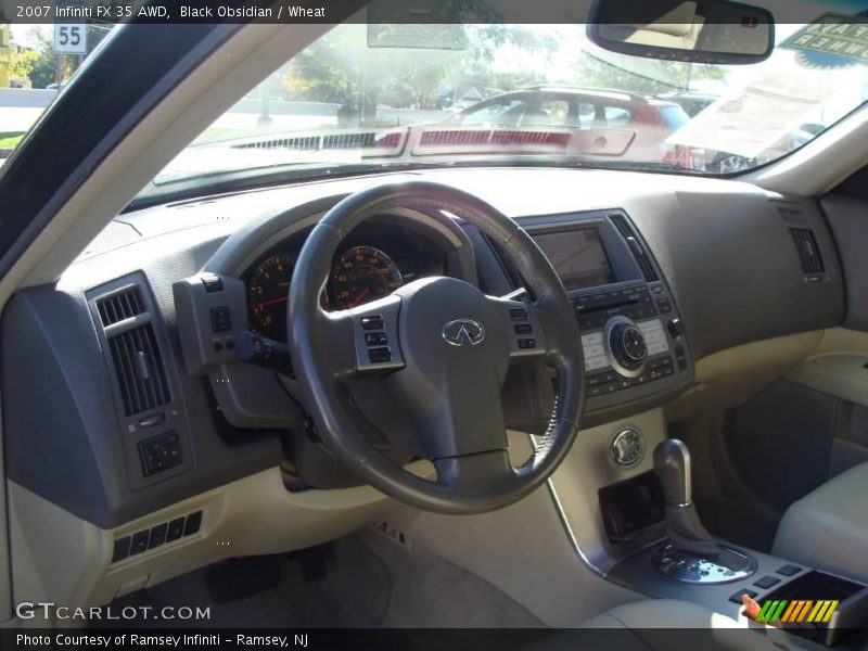 Black Obsidian / Wheat 2007 Infiniti FX 35 AWD